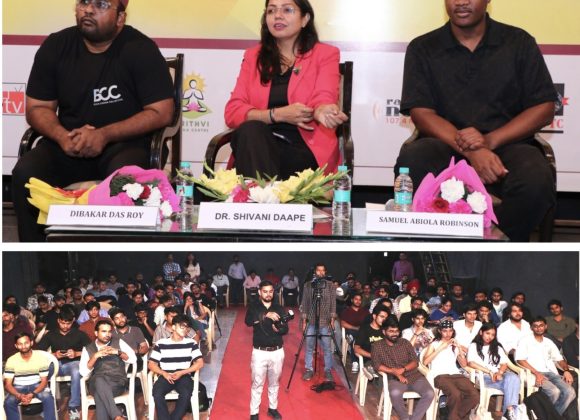 Team Behind Dilli Dark Visits AAFT: Celebrating the Contribution of Faculty and Alumni Team Behind Dilli Dark Visits AAFT