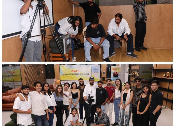 Cinematographer Sanjay Datani at AAFT