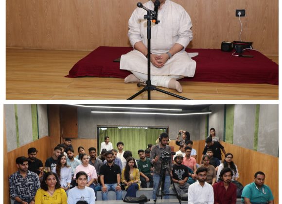 Workshop by Kshitij Mathur at AAFT