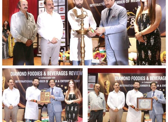 Union Minister Chirag Paswan Presents Prestigious F&B Awards at Marwah Studios Prestigious F&B Awards at Marwah Studios