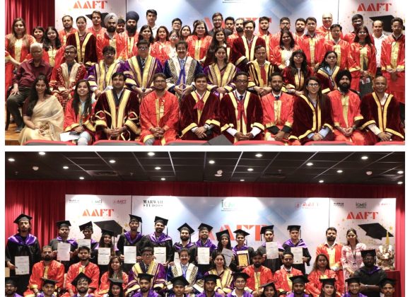 AAFT Celebrates Convocation of its 124th Batch at Marwah Studios