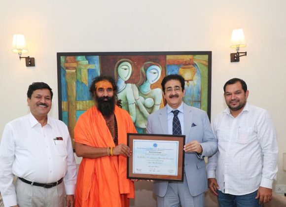 WPDRF Confers Esteemed Membership to Swami Yogi Ji Maharaj WPDRF Confers Esteemed Membership
