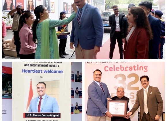 Alonso Correa Miguel Honoured with Patronship of Indo Panama Film and Cultural Forum Alonso Correa Miguel Honoured with Patronship