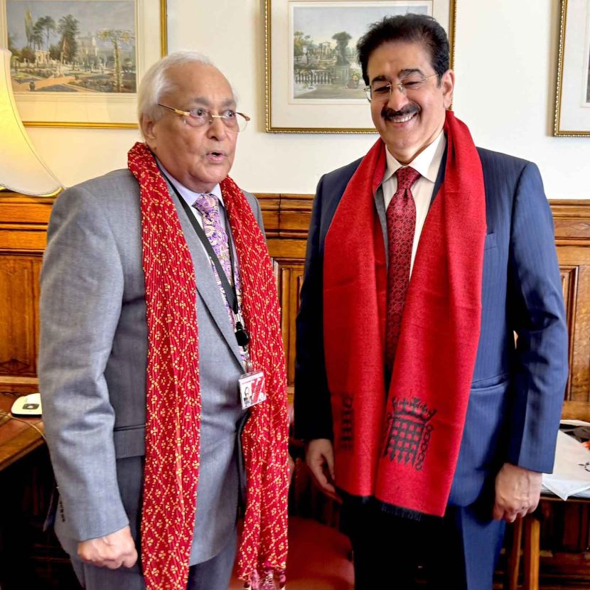 Dr. Sandeep Marwah Honoured at British