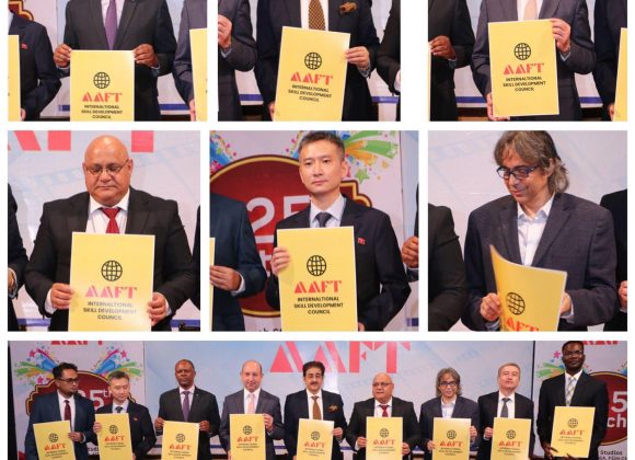 World Joins Hands as AAFT Opens International Skill Development Council AAFT Opens International Skill Development Council