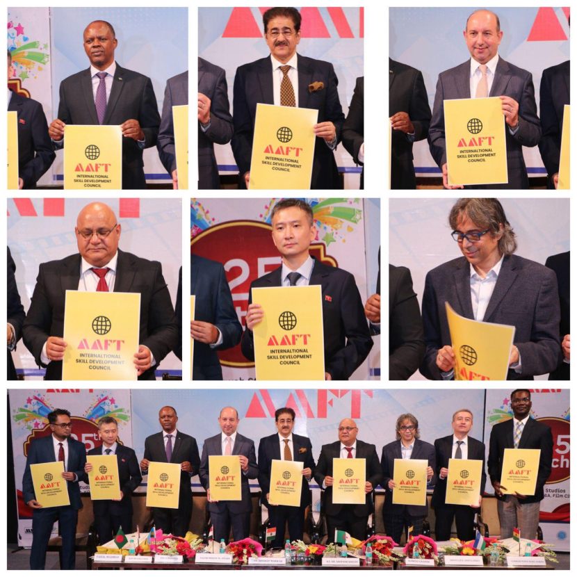 World Joins Hands as AAFT Opens International Skill Development Council AAFT Opens International Skill Development Council