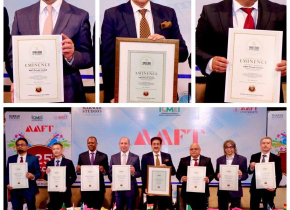 AAFT Registers 10th World Record: Becomes the Only Creative Institution to Launch 125 Batch-Recognized by World Book of Records 125 Batch-Recognized by World Book of Records