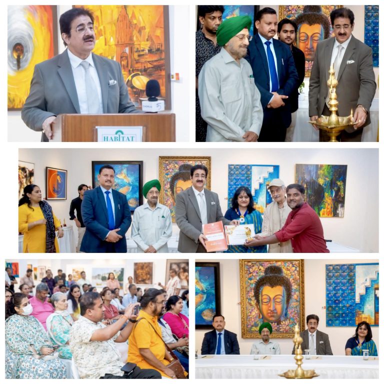 Inaugurates National Group Art Exhibition at Visual Art Gallery