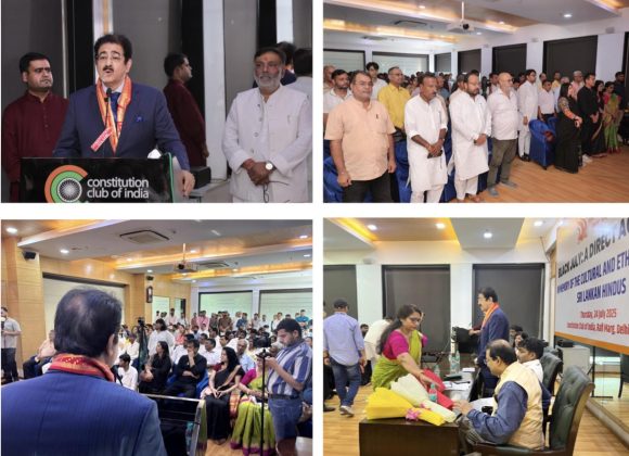 Dr. Sandeep Marwah Inaugurates Session on “Black July” at Constitution Club, Calls for Global Awareness and Compassion Constitution Club Calls for Global Awareness and Compassion