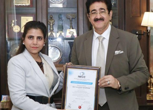 Dr. Sandeep Marwah Nominated as Patron to International Wheelchair Cricket Council Patron to International Wheelchair Cricket Council