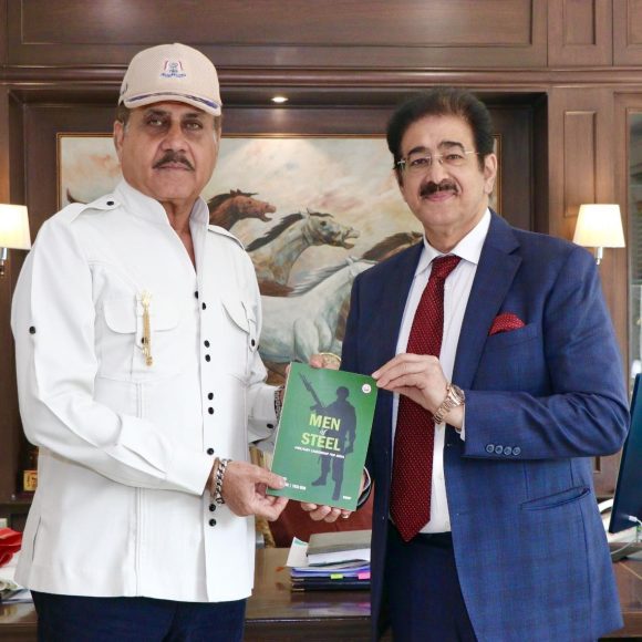 Ajay Kumar Singh Visits Marwah Studios Presents His Book