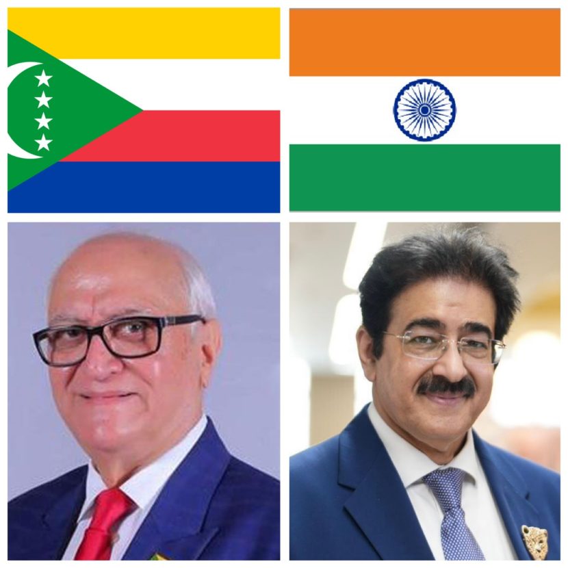ICMEI and Dr. Sandeep Marwah Extend Heartiest Greetings to Comoros on Independence Day Greetings to Comoros on Independence Day
