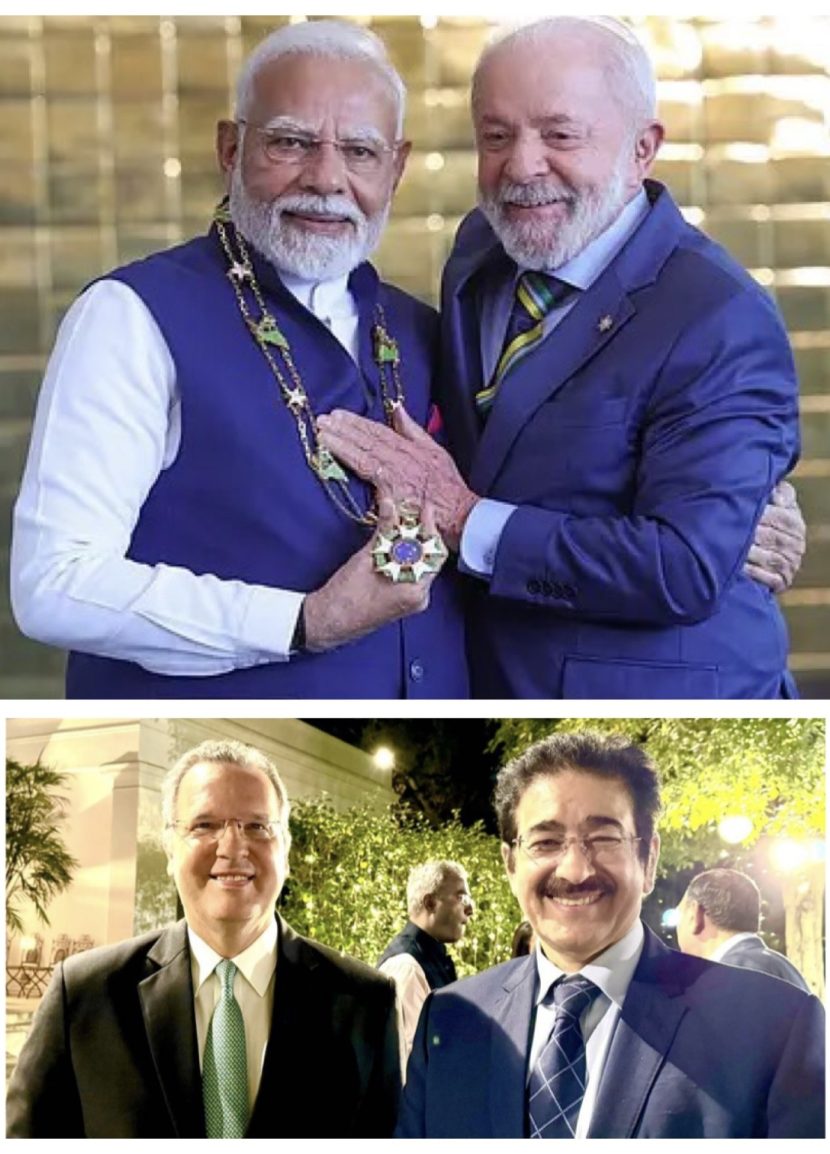 Indo Brazil Film and Cultural Forum Congratulates Embassy of Brazil on the Historic Visit of Prime Minister Narendra Modi Brazil on the Historic Visit of Prime Minister Narendra Modi
