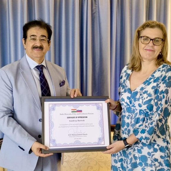 Ambassador of Slovenia for a Decade of Cultural Collaboration