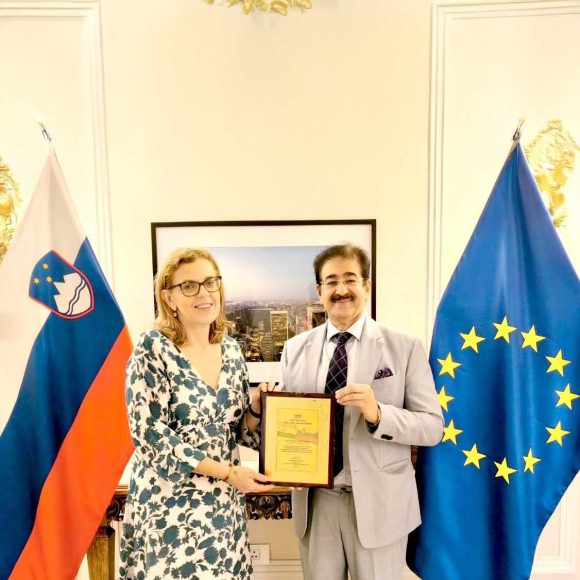 ICMEI Honours Ambassador of Slovenia