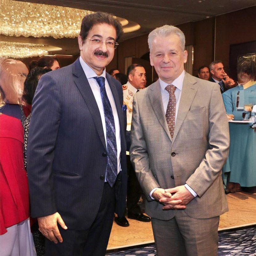 Sandeep Marwah and Ambassador of Colombia Explore Cultural Collaborations Through Indo-Colombia Film and Cultural Forum Sandeep Marwah and Ambassador of Colombia