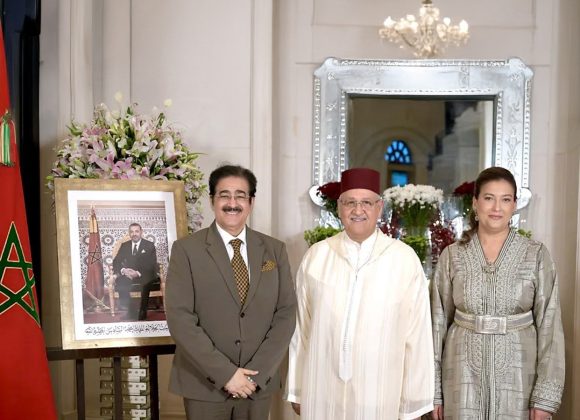 Dr. Sandeep Marwah Joins Celebrations of the 26th Anniversary of the Enthronement of His Majesty Mohammed VI, King of Morocco 526728301_10160783942101065_8595606546782029629_n