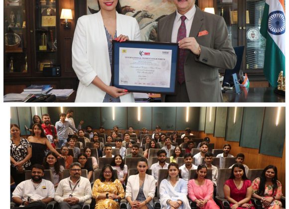 Renowned Canadian Presenter Kanika Wadhwa Engages with AAFT Students Canadian Presenter Kanika Wadhwa Engages