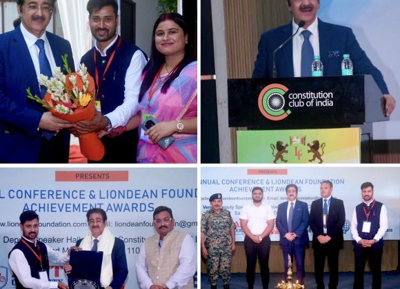 Liondean Foundation Achievers Award Ceremony Inaugurated by Dr. Sandeep Marwah at Constitution Club Liondean Foundation Achievers Award Ceremony