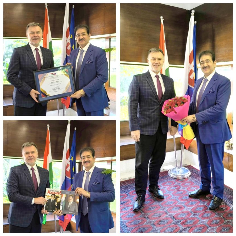 H.E. Robert Maxian, Ambassador of Slovakia to India, Presented Patronship of Indo-Slovakia Film and Cultural Forum 535282962_10241733118164366_501038939416527082_n