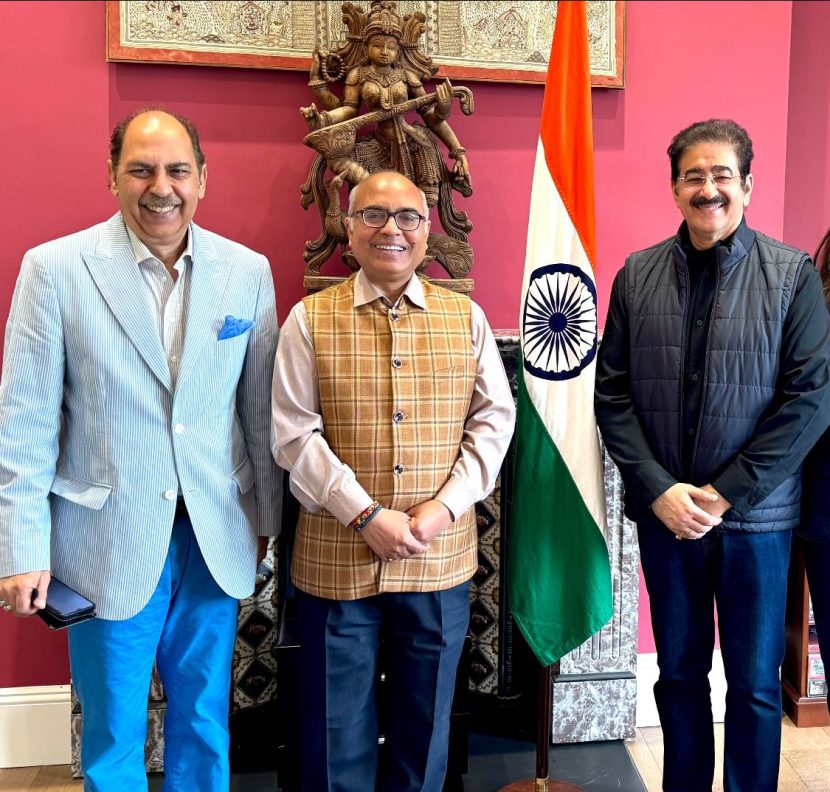 Dr. Sandeep Marwah Invited by Indian High Commissioner to Ireland, Strengthens Indo-Irish Cultural Bonds 545675666_10242005610736510_2368932100854144442_n