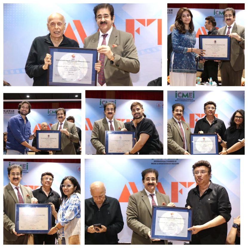 Curtain Raiser of 11th Global Literary Festival Noida 2025 with Team of Film “Tu Meri Puri Kahani” 554047231_10242206675403001_6298975223478259739_n