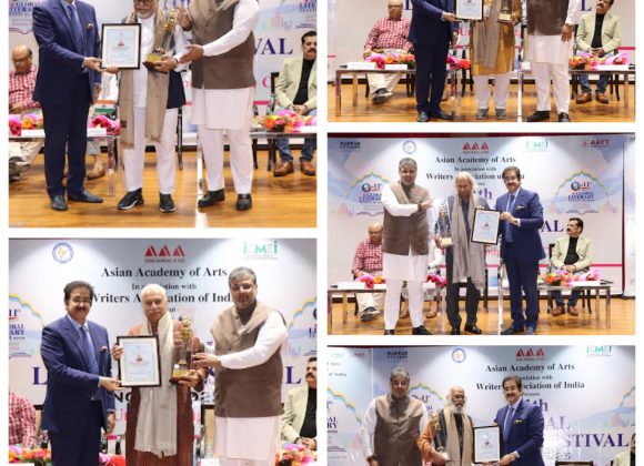 8th Atal Bihari Vajpayee National Award for Promotion of Art and Culture 2025 Presented During 11th Global Literary Festival Noida at Marwah Studios 556998513_10242363520884040_8297934932456269759_n (1)