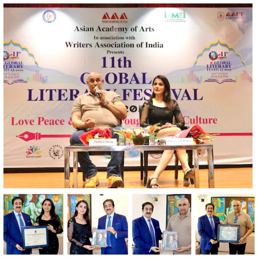 Renowned Actor Puneet Issar and Actress Simran Sachdeva Conduct Workshop with AAFT School of Cinema Students at Marwah Studios 557631485_10242285223966666_3433386008448797867_n