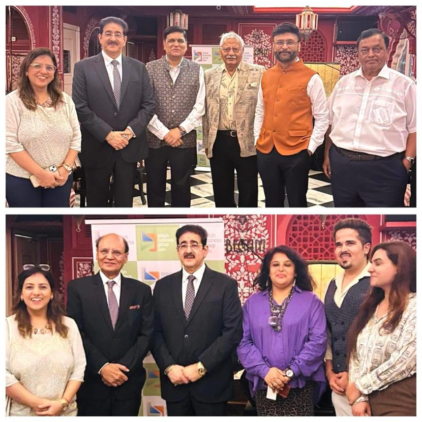 BBG–British Business Group Hosts Powerful Networking Meet in Association with Marwah Studios Powerful Networking Meet in Association