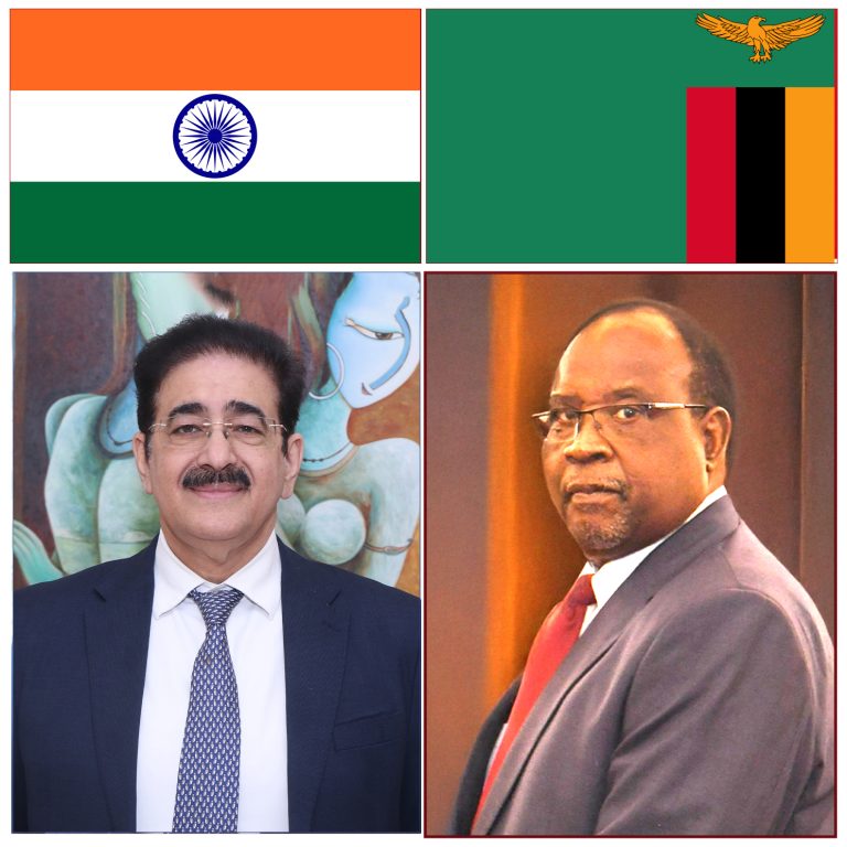 Dr. Sandeep Marwah Extends Greetings on Zambia’s Independence Day Zambia