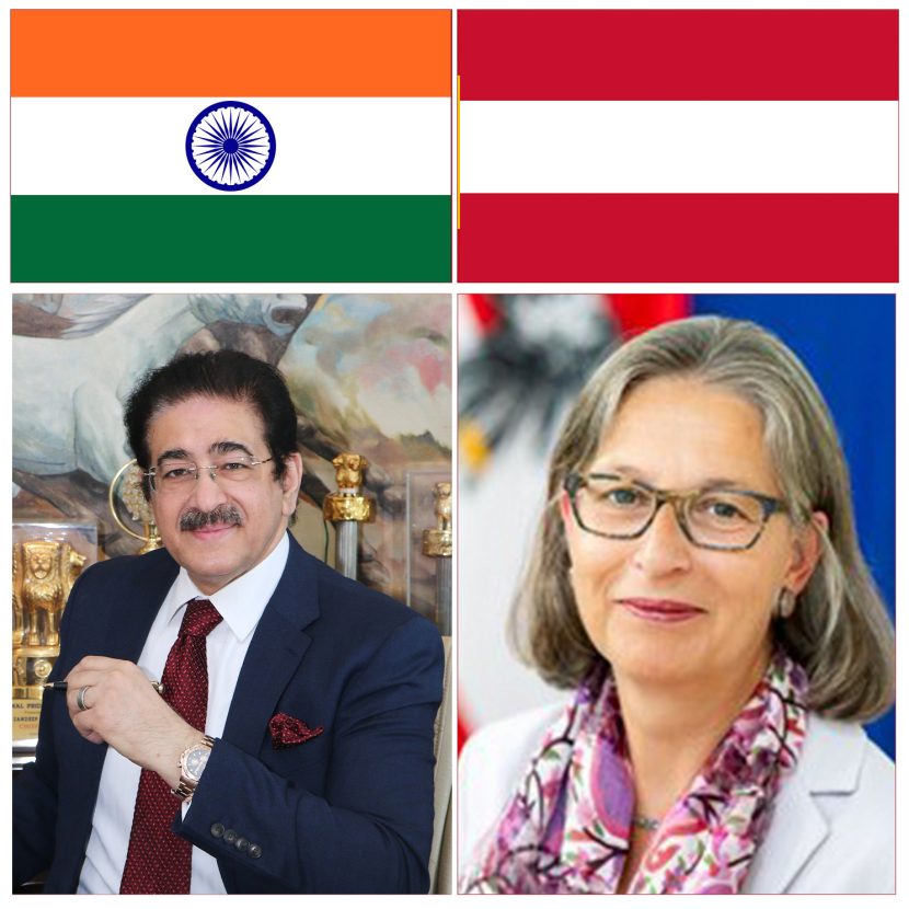 Dr. Sandeep Marwah Extends Greetings on the National Day of Austria austria