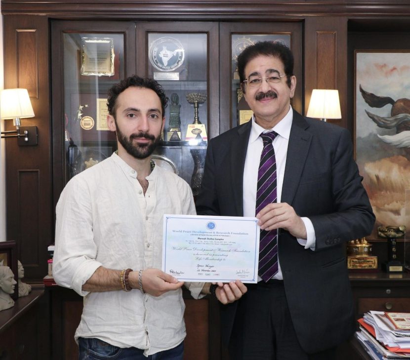 WPDRF Promotes ‘Love, Peace & Unity in Special Interaction with Armen Narayan of Armenia 579820692_10242969435951538_2248943786559973990_n