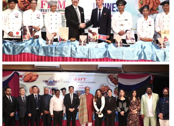 Cuisine of DPR Korea Showcased at 18th Global Film Festival Noida 2025 599625684_10243475637886270_3584396864088019018_n