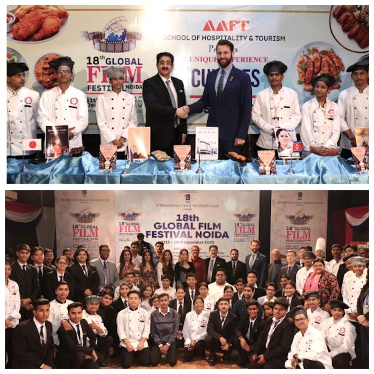 Presentation of Israeli Cuisine Adds Global Flavour to 18th Global Film Festival Noida 2025 600297725_10243475646206478_3017788925216201020_n