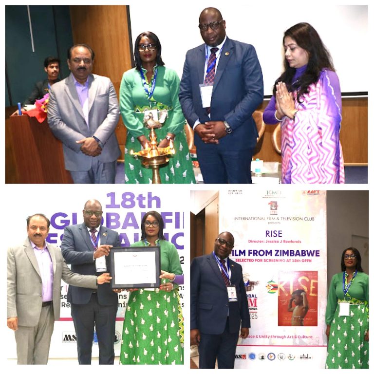 Zimbabwean Film “RISE” Receives Warm Acclaim at 18th Global Film Festival Noida 2025 600369868_10243502394555170_7923715327800850179_n