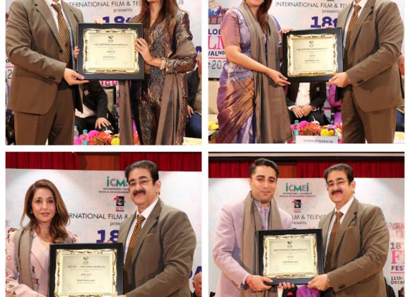 Distinguished Film Personalities Honoured at 9th Rashtriya Hindi Cinema Samman Samaroh 2025 during 18th Global Film Festival Noida 600377100_10243505605675446_3669013956010565695_n
