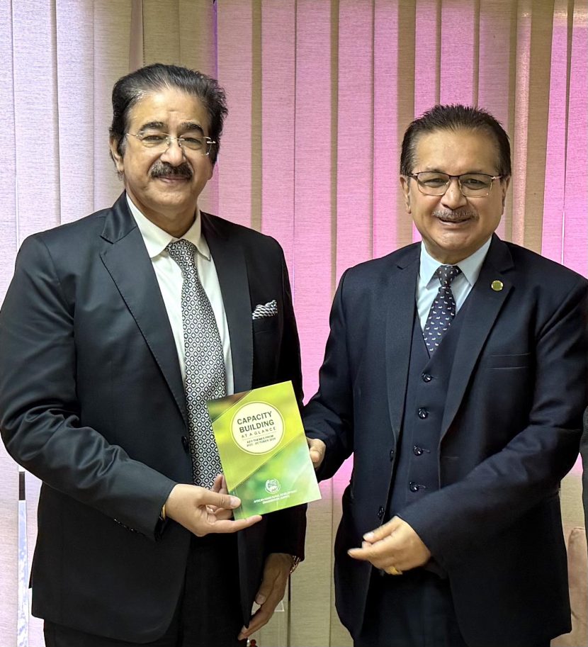 Dr. Sandeep Marwah Meets AARDO Secretary General to Strengthen Afro–Asian Rural Development Cooperation 616132496_10161397100651065_1919471309957152559_n-1
