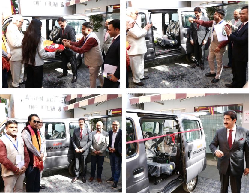 AAFT Upgrades Training Infrastructure with Fully Equipped OB Van on International Journalism Day 634444953_10244310944008401_368694218849986645_n