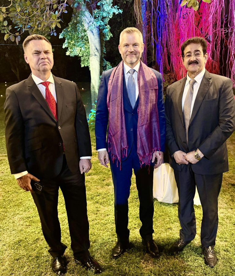 Strengthening India–Slovakia Cultural Diplomacy: Dr. Sandeep Marwah Meets President H.E. Peter Pellegrini 637073852_10161529336696065_7343413675823816779_n