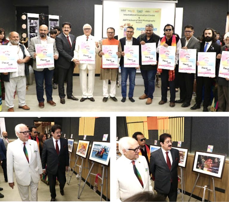 Exhibition of Award-Winning Still Photographs Inaugurated at Marwah Studios on International Journalism Day HBATkVOa4AASp40