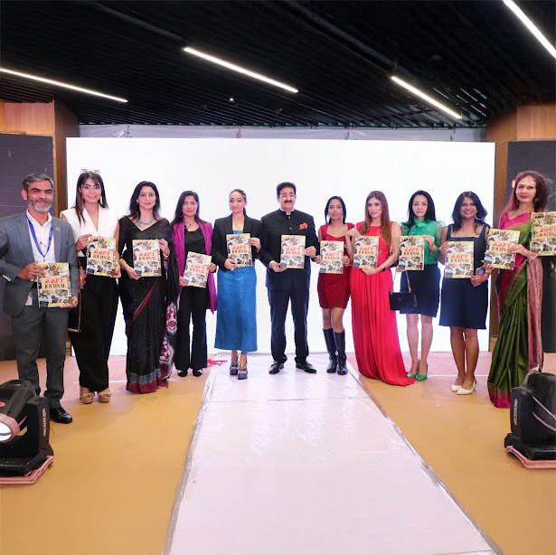 AAFT Journal Released During Fashion Show at 14th Global Festival of Journalism & AVGC Noida 2026 641268607_10161556040681065_374888596457258059_n