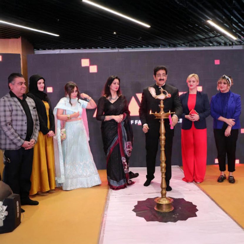 AAFT School of Fashion & Design Presents Spectacular Fashion Show at 14th Global Festival of Journalism & AVGC 642364933_10161556037071065_7372560232043141266_n