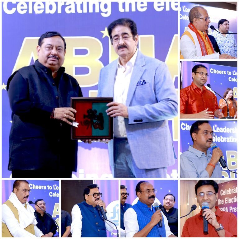 Dr. Sandeep Marwah Honoured as Vice President of Film Federation of India at Grand Function in Patna 649812041_10161624384766065_5793286338548051733_n