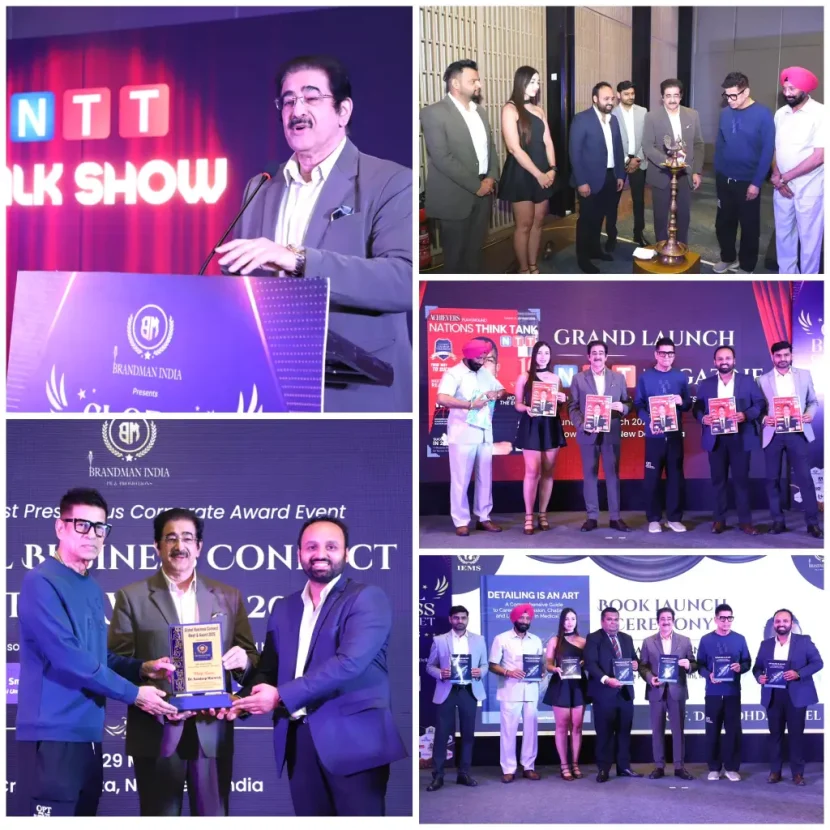 Sandeep Marwah Honoured with Prestigious Brand Man India Award for Creating a Robust Cinema Ecosystem in North India 658373676_10161699718521065_6853094739775080536_n