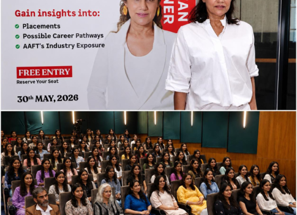 Renowned Fashion Designer Reena Dhaka Conducts Inspiring Workshop at AAFT 1
