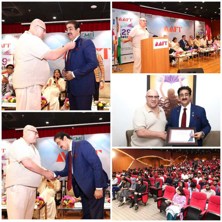 Dr. Sandeep Marwah Conferred with the Prestigious Order of the Peace Award by Peacemaker World Alliance Russia 11