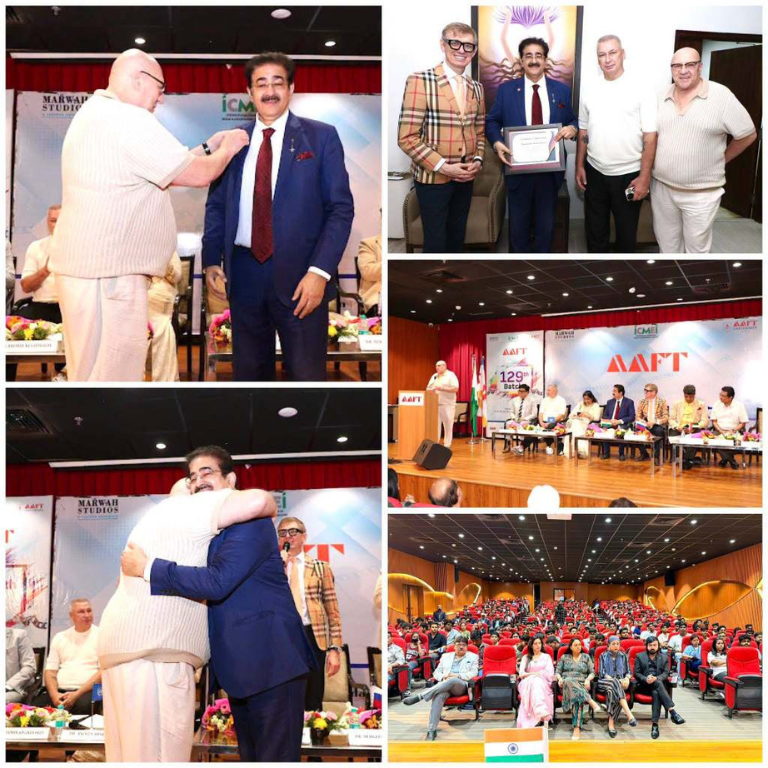 Dr. Sandeep Marwah Honoured with Prestigious Art & Culture Award by Peacemaker World Alliance, Russia 12