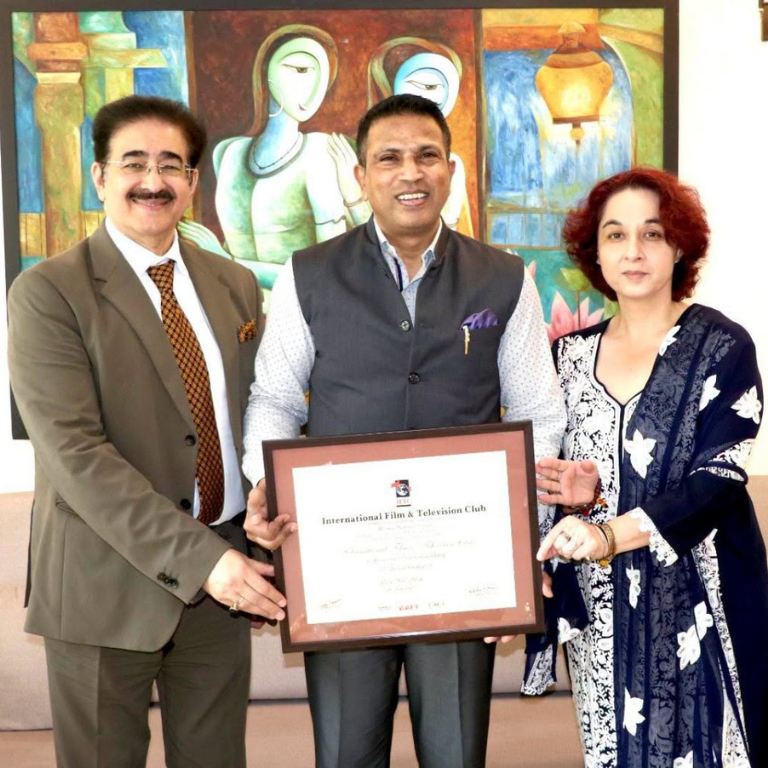 IG Saroj Kant Mullick Honoured with Honorary Life Membership of IFTC at Marwah Studios 2