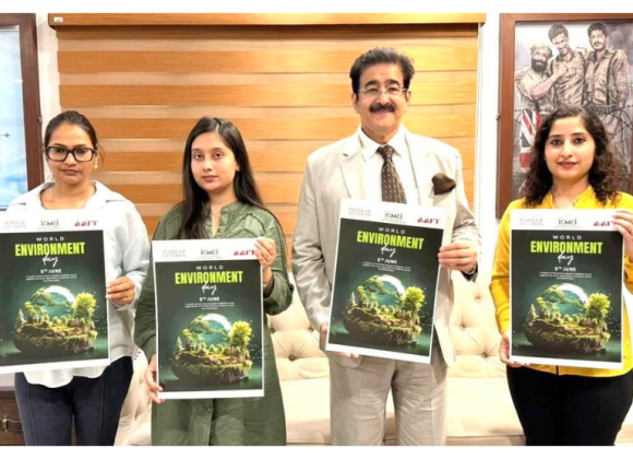 ICMEI and AAFT Celebrate World Environment Day with Poster Launch at Marwah Studios 5