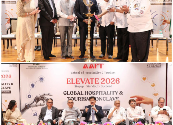 Global Hospitality and Tourism Summit ELEVATE-2026 Inspires Future Leaders at Marwah Studios 5